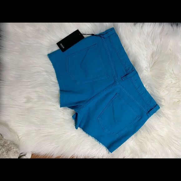 Hudson Jeans Gemma Mid Rise Cutoff Shorts - Picture 7 of 10